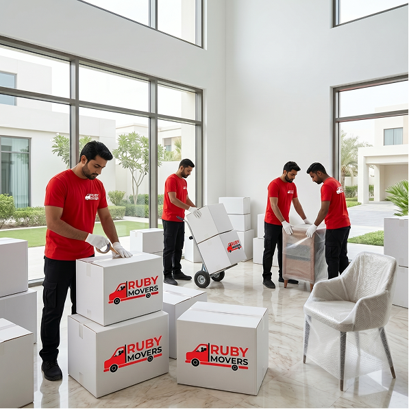 Ruby Cargo Movers professional moving service in Dubai